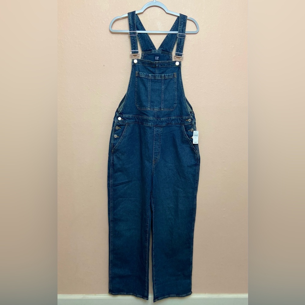 GAP Factory Relaxed Denim Overalls